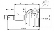 Шарнирный комплект STATIM C.112