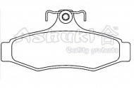 Комплект тормозных колодок ASHUKI J011-02