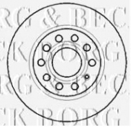 Тормозной диск BORG & BECK BBD4315