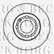 Тормозной диск BORG & BECK BBD5109