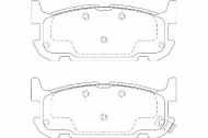 Комплект тормозных колодок WAGNER WBP24029A