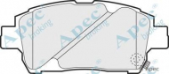 Комплект тормозных колодок APEC braking PAD1116