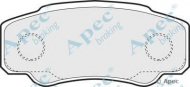 Комплект тормозных колодок APEC braking PAD1261