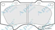 Комплект тормозных колодок APEC braking PAD1382