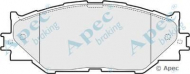 Комплект тормозных колодок APEC braking PAD1586