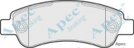 Комплект тормозных колодок APEC braking PAD1589