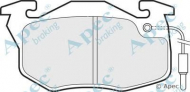 Комплект тормозных колодок APEC braking PAD624