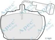 Комплект тормозных колодок APEC braking PAD63