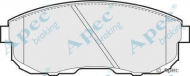 Комплект тормозных колодок APEC braking PAD669