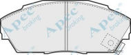 Комплект тормозных колодок APEC braking PAD704