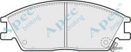 Комплект тормозных колодок APEC braking PAD705