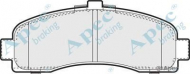 Комплект тормозных колодок APEC braking PAD800