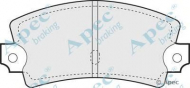 Комплект тормозных колодок APEC braking PAD853