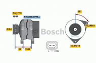 Генератор BOSCH 0 124 425 057