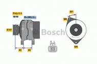 Генератор BOSCH 0 986 080 790