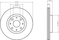 Тормозной диск HELLA PAGID 8DD 355 103-861
