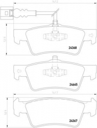 Комплект тормозных колодок HELLA PAGID 8DB 355 013-841
