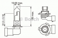 Лампа накаливания BOSCH 1 987 302 152
