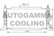 Теплообменник AUTOGAMMA 100339