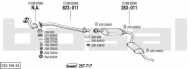 Глушитель BOSAL 032.166.43