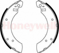 Комлект тормозных накладок BENDIX 361170B