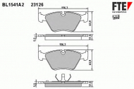 Комплект тормозных колодок FTE BL1541A2