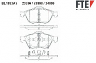 Комплект тормозных колодок FTE BL1882A2