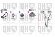 Комплект водяного насоса / зубчатого ремня QUINTON HAZELL QBPK5870