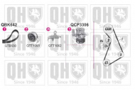 Комплект водяного насоса / зубчатого ремня QUINTON HAZELL QBPK6420