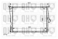 Теплообменник QUINTON HAZELL QER1554