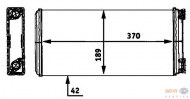 Теплообменник HELLA 8FH 351 312-361