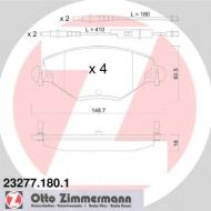 Комплект тормозных колодок ZIMMERMANN 23277.180.1