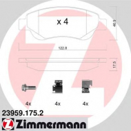 Комплект тормозных колодок ZIMMERMANN 23959.175.2