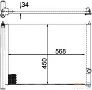 Теплообменник HELLA 8MK 376 713-431