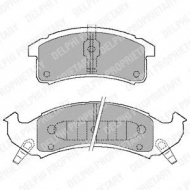 Комплект тормозных колодок DELPHI LP897