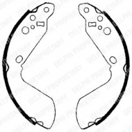 Комлект тормозных накладок DELPHI LS1651