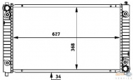 Теплообменник HELLA 8MK 376 721-301