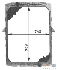 Теплообменник HELLA 8MK 376 721-511