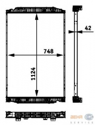 Теплообменник HELLA 8MK 376 721-741