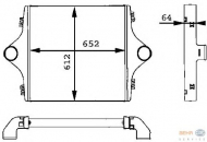 Теплообменник HELLA 8ML 376 723-741