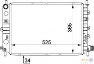 Теплообменник HELLA 8MK 376 755-311