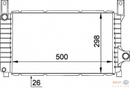 Теплообменник HELLA 8MK 376 764-481