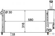 Теплообменник HELLA 8MK 376 787-091