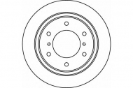 Тормозной диск HELLA 8DD 355 111-551
