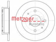 Тормозной диск METZGER 6568.00