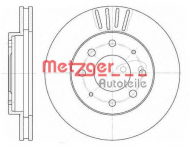 Тормозной диск METZGER 6625.10
