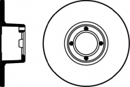 Тормозной диск HELLA 8DD 355 106-161