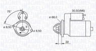 Стартер MAGNETI MARELLI 063521120350