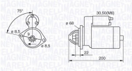 Стартер MAGNETI MARELLI 063521074920
