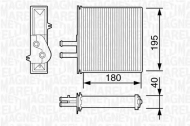 Теплообменник MAGNETI MARELLI 350218057000